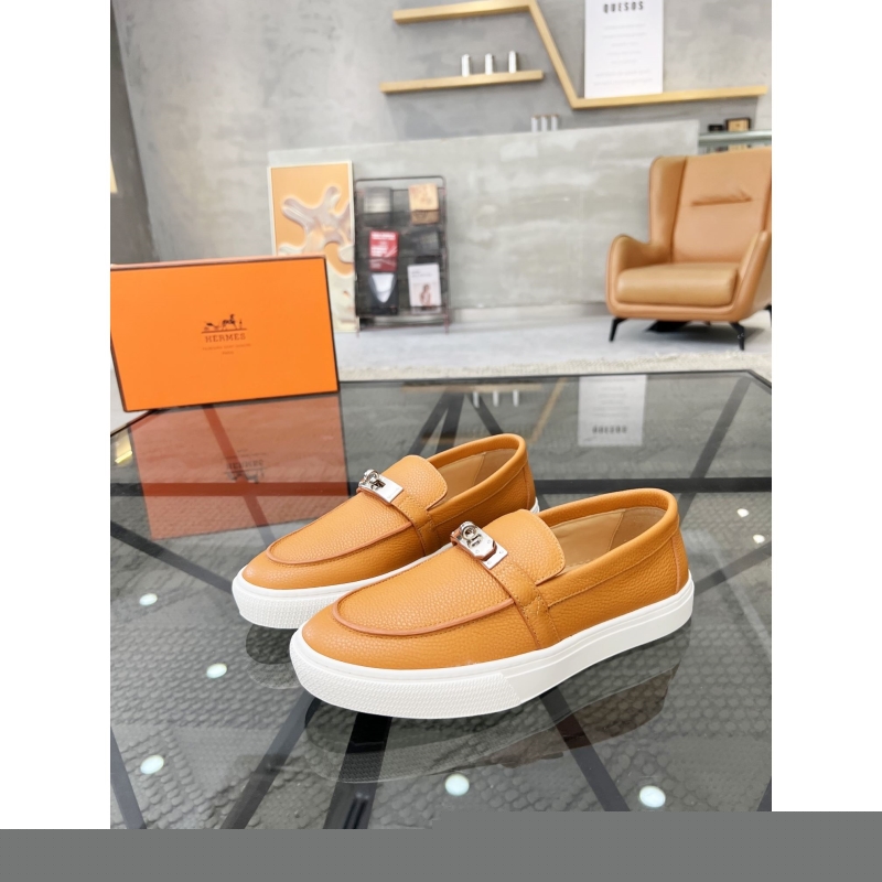 H**mes leather shoes